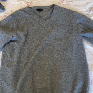 Grey wool sweater